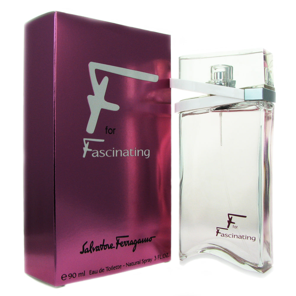 F for Fascinating for Women by Ferragamo 3 oz Eau de Toilette Spray